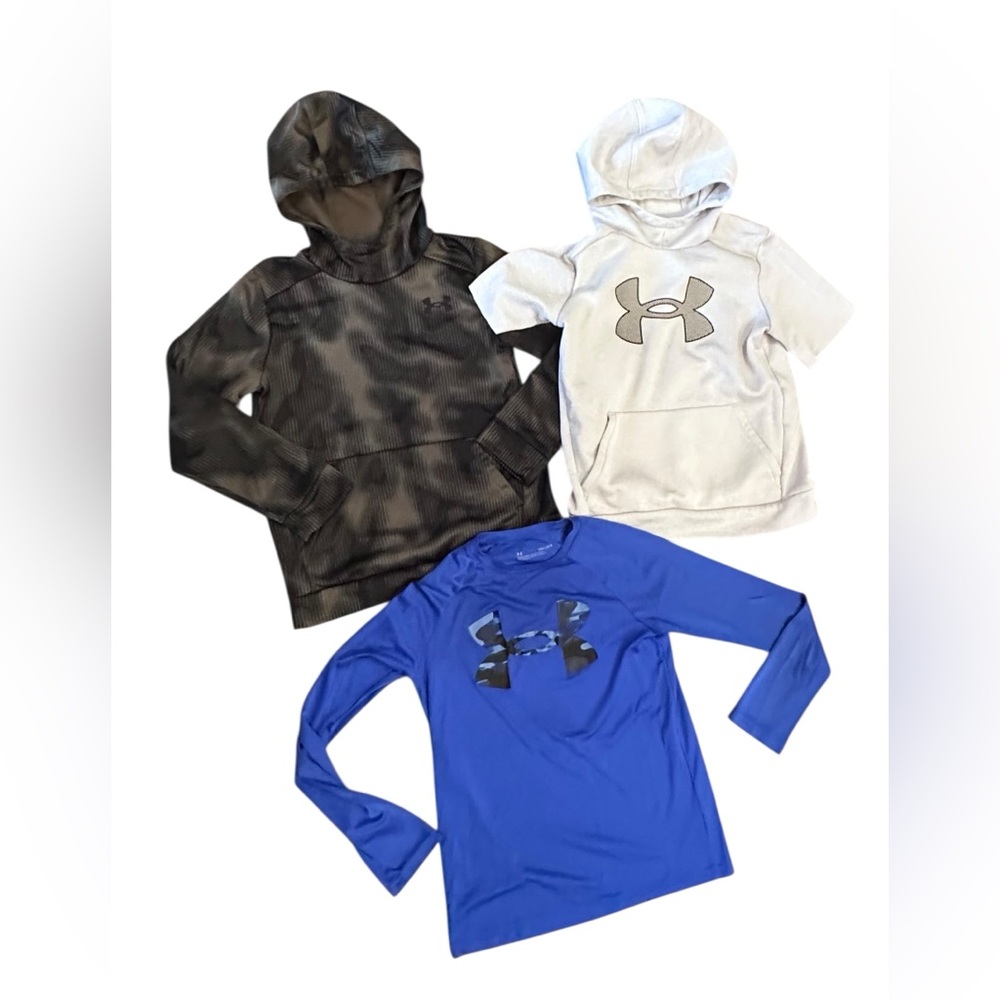 Youth Boy’s Under Armour Dri-Fit Lot 3 Pieces Medium Hoodie, T-Shirt